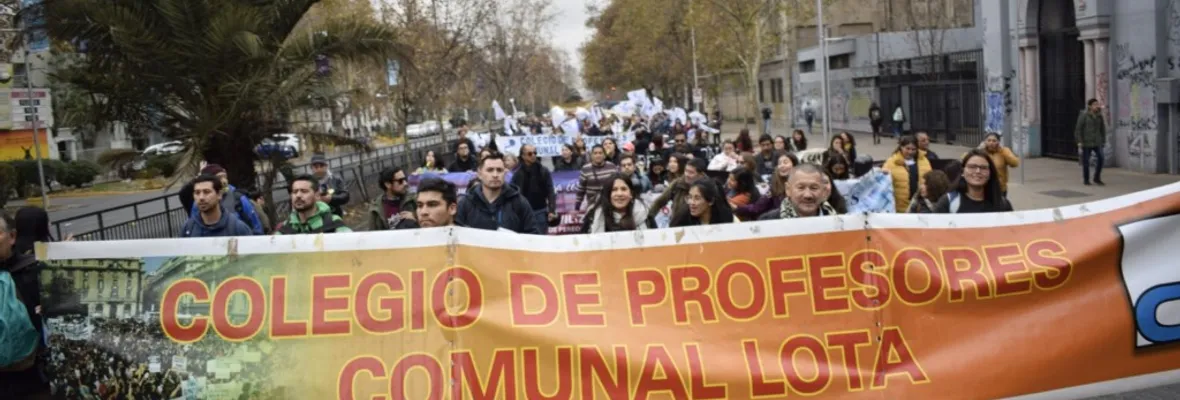 Un mes de paro logra que DEM de Lota pague cotizaciones adeudadas a profesoras y profesores