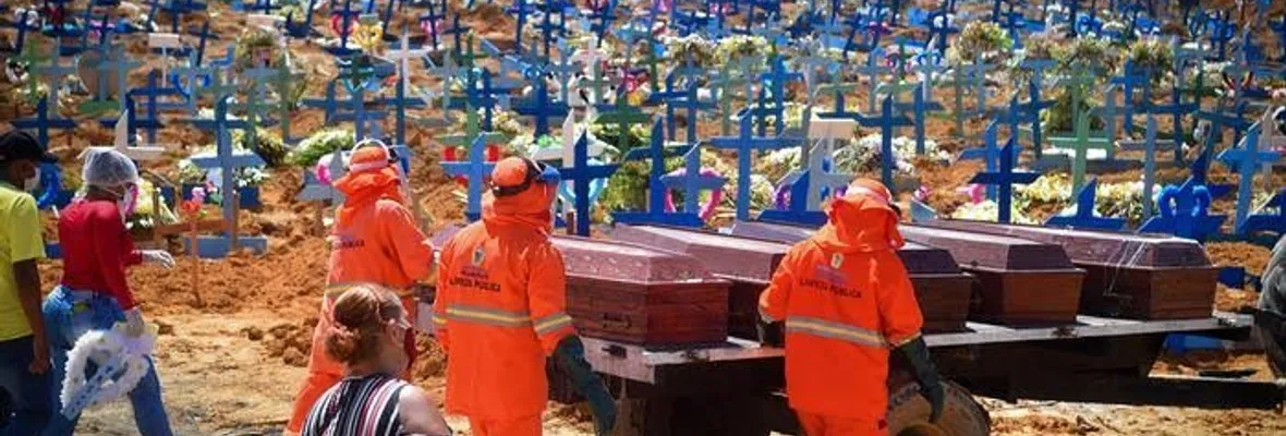 Informan el reconocimiento de una tercera cepa de coronavirus en Brasil