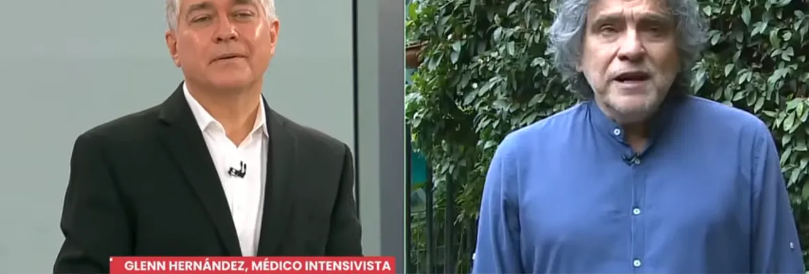Médico intensivista Glenn Hernández: "Se está muriendo un paciente cada 12 o 15 minutos”