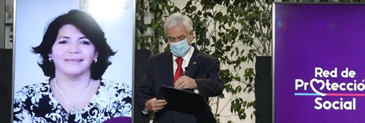 Ni cerca de una Renta Básica Universal: Piñera promulga bono y aumento del IFE para enfrentar desastre sanitario