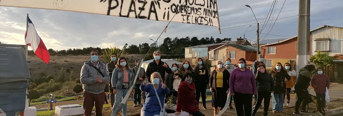 Talcahuano: Vecinos logran mantener plaza en Villa Los Copihues