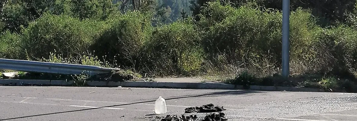 Trabajador se quemó a lo bonzo en Copiulemu