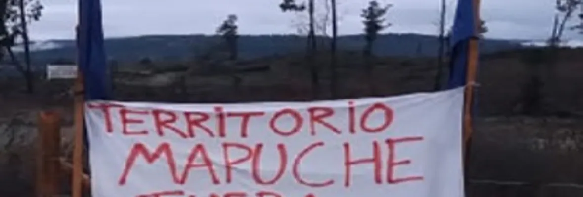 Comunidades y organizaciones mapuche en bloque respaldan proceso de recuperación en Lavkenmapu
