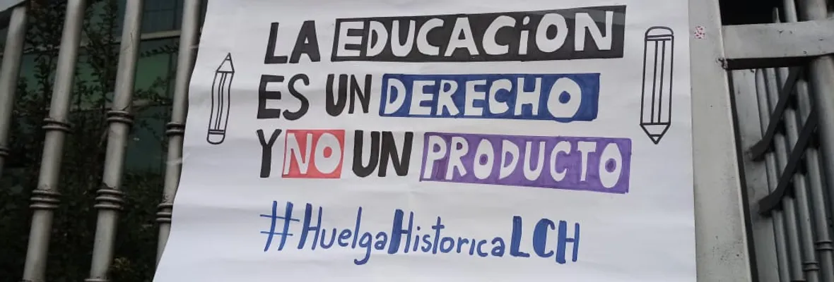 81 de huelga: Intransigencia de corporación educacional El Bosque no ha permitido destrabar conflicto con emblemático liceo de Temuco
