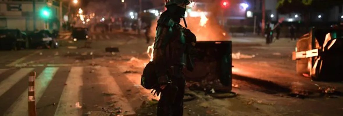 Al menos 27 hechos de violencia sexual cometidos presuntamente por la policía en 22 días de Paro Nacional en Colombia
