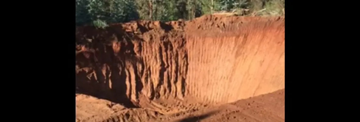 Comunidad de Penco en alerta por excavaciones de minera de tierras raras