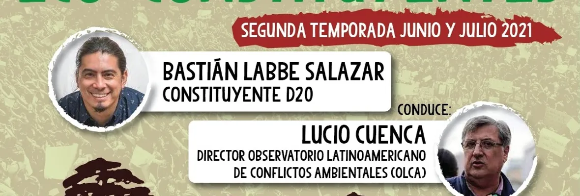 PODCAST | Conversaciones Eco-Constituyentes: Diálogo con constituyente Bastián Labbé Distrito 20