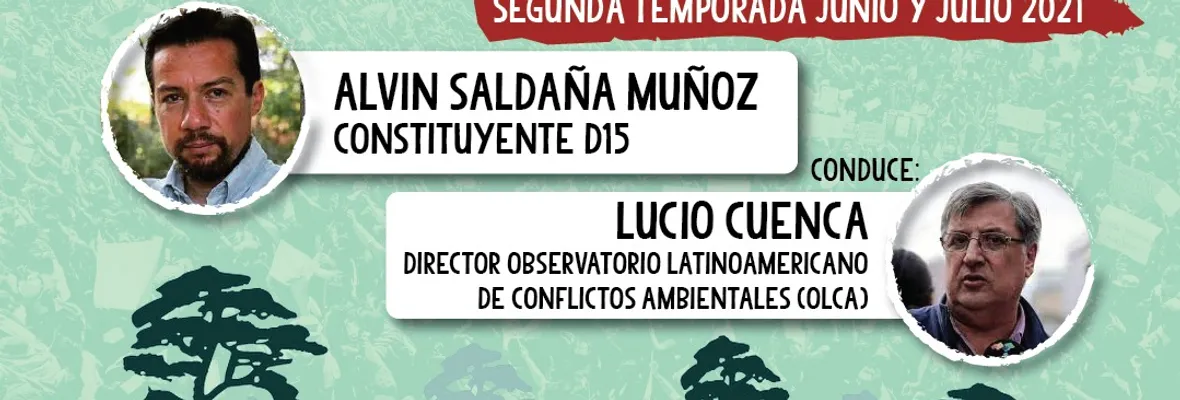 Alvin Saldaña será el tercer constituyente que participará este miércoles en Conversaciones Eco-Constituyentes