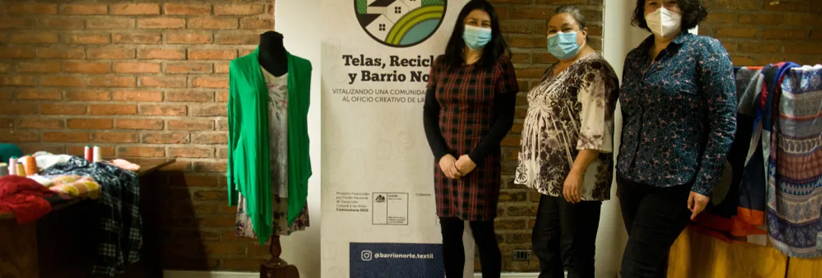 Exposición mostrará el resultado de proyecto sobre reciclaje y costura creativa en Barrio Norte