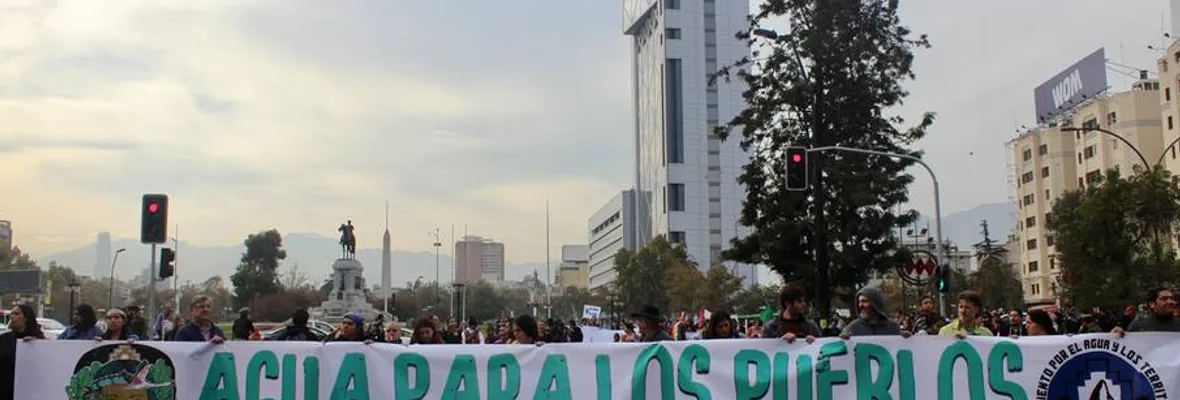 Movimiento por el Agua y los Territorios: Voto antifascista y disidente por los Derechos de los Pueblos