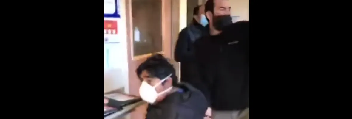 Momentos después de haber sido dado alta de Covid-19 PDI detuvo al werken de Temucuicui Jorge Huenchullan en pleno pasillo del hospital
