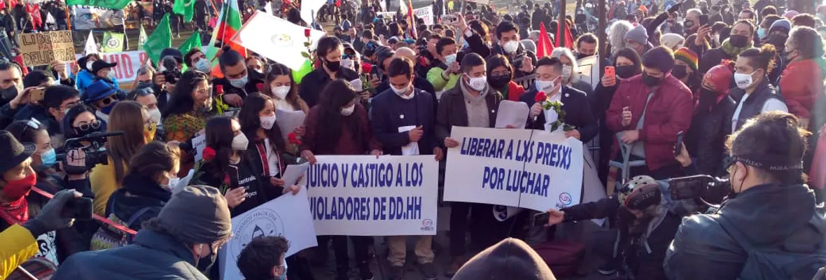 Manifestaciones sociales dieron inicio a la Convención Constitucional