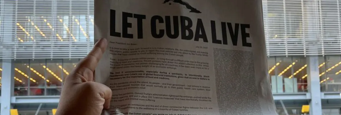 Más de 400 personalidades de EE.UU. y el mundo manifiestan: Biden “Deja vivir a Cuba”