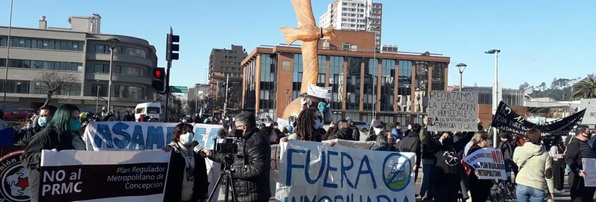 Con presión de organizaciones sociales fuera de la Gobernación: Core pospone votación de modificación del Plan Regulador Metropolitano de Concepción