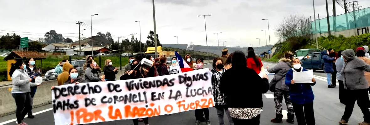 Vecinas/os de Altos de Coronel denuncian múltiples problemas propios de “viviendas desechables”
