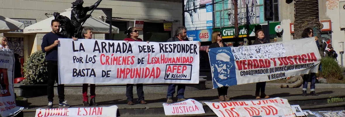 Someten a proceso por violación a los DDHH a integrantes de la Armada 21 años después de entabladas las querellas