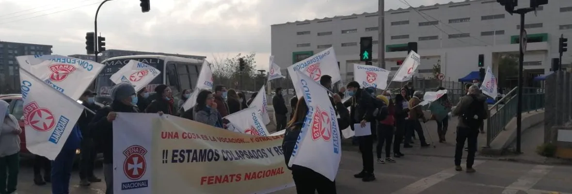 Trabajadoras/es del Hospital de Rancagua denunciaron maltrato e imposibilidad de descanso