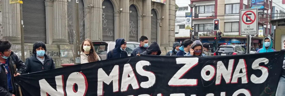 ¡No a Dominga!: Organizaciones socioambientales protestaron en Concepción contra proyecto portuario-minero