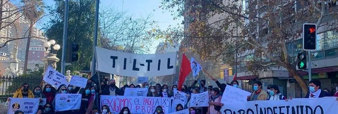 Profesoras/es de Tiltil siguen a la espera del pago de sus cotizaciones adeudas por cuatro años pese a ya haber llegado a acuerdos
