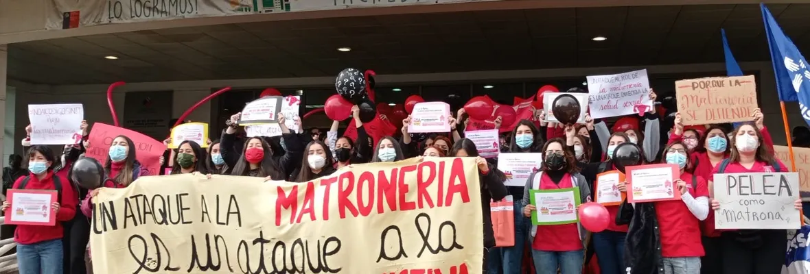 Matronas/es paralizaron por observaciones del Minsal a reforma del Código Sanitario: Limitaría funciones y atentaría contra derechos sexuales