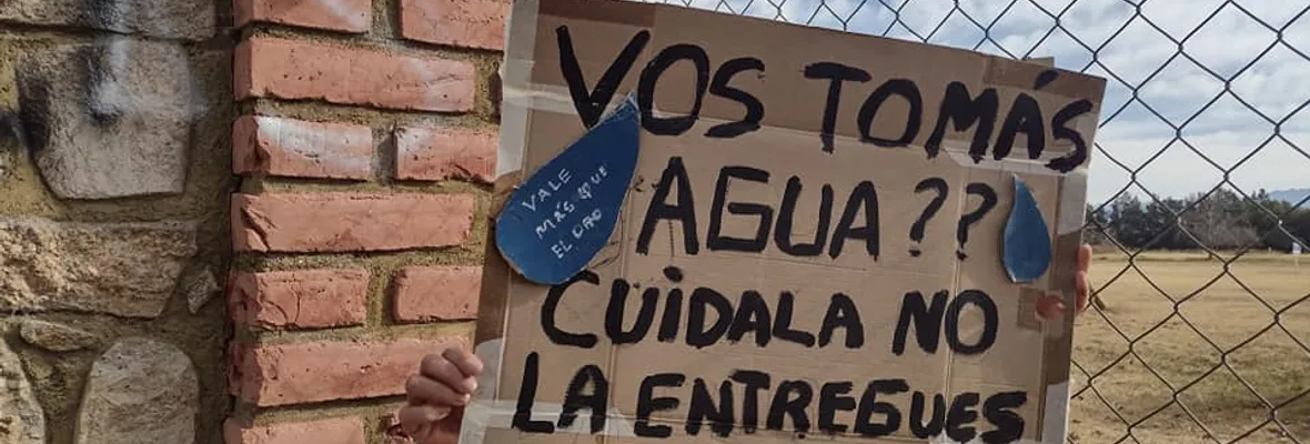 A un año de las detenciones ilegales de nuestras/os vecinas/os por luchar por el agua en Andalgalá: Donde hay megaminería no hay Estado de derecho