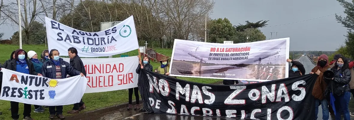 Vecinos/as de la provincia del Biobío realizaron exitosamente la Primera Marcha Familiar contra la saturación de proyectos energéticos