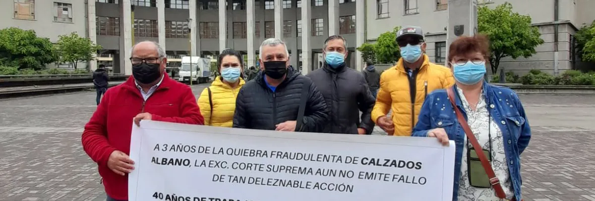 Ex trabajadores/as de Albano denuncian que la Corte Suprema aún no emite fallo a tres años de iniciado el juicio contra la empresa