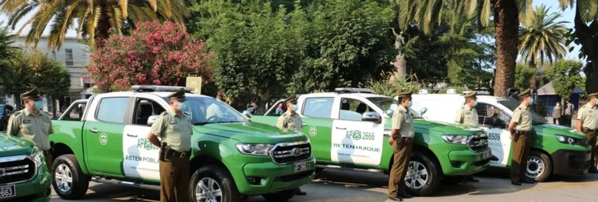 Gobierno invertirá $27 mil millones en vehículos para Carabineros