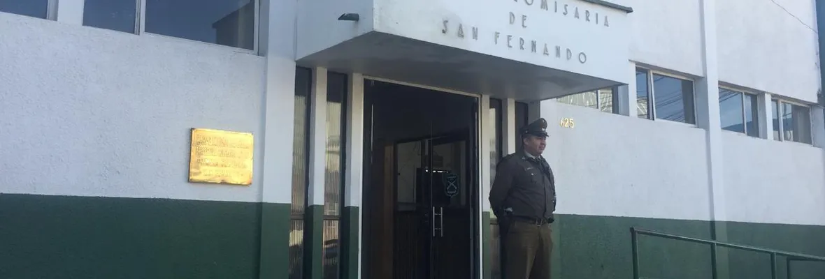 Muere detenido al interior de una comisaría de Carabineros en San Fernando