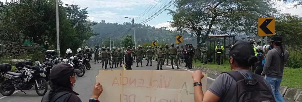 Ecuador: segundo día de protestas contra las políticas neoliberales de Guillermo Lasso