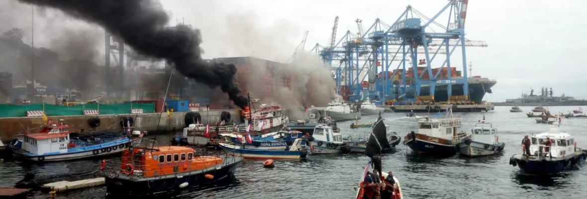 Pescadores de la caleta ex Sudamericana: "Nadie asume la responsabilidad y los ministerios no le toman el peso a la situación"