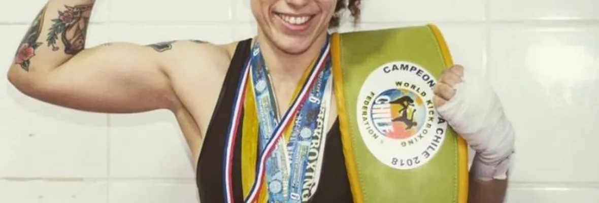 Maquinita Orellana se quedó con medalla de plata en el mundial de Kickboxing