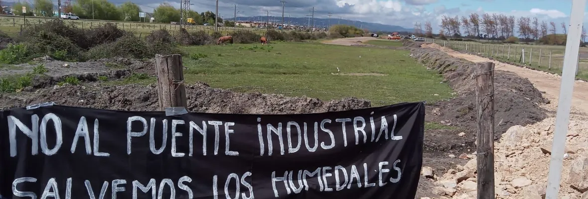 Interviniendo el canal Price e infringiendo la RCA del proyecto: Inician construcción de Puente Industrial en Hualpén