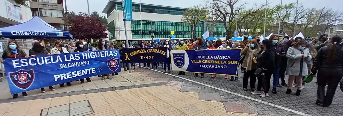 "Ningún profesor sobra en Talcahuano": Gremio en alerta por Plan de Educación Municipal 2023 que dejaría a decenas de docentes sin trabajo