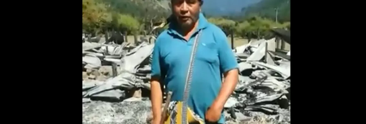 Escuela mapuche de comunidad Malla Malla (Alto Biobío) fue quemada tras las elecciones de este domingo