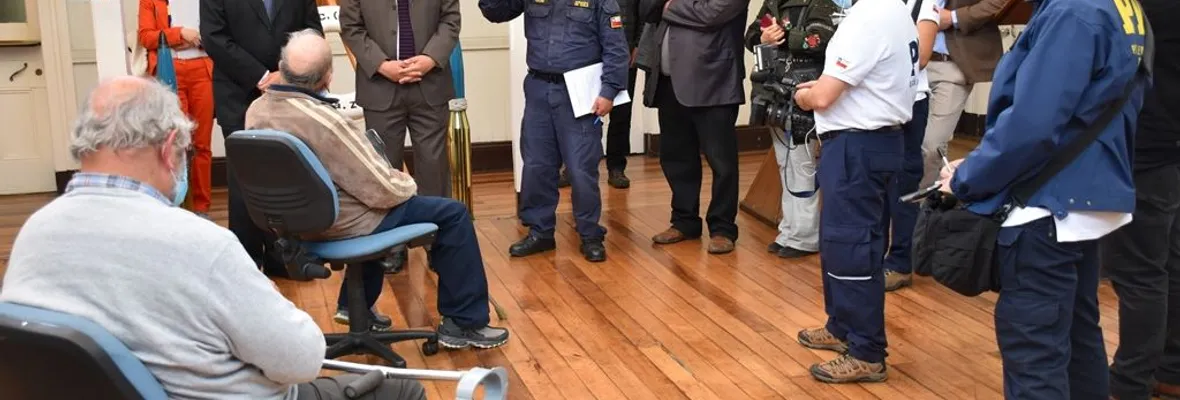 Ministro Aldana realizó diligencias al interior de Base Naval de Talcahuano por asesinato de joven coronelino en 1975