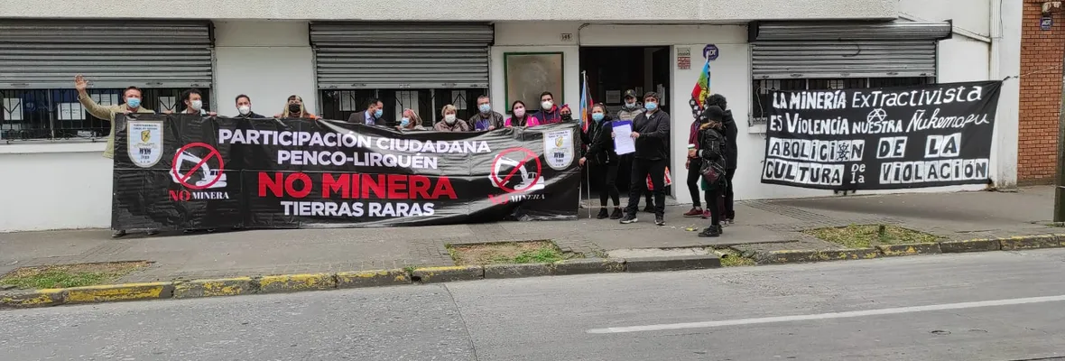 Organizaciones y concejales de Penco-Lirquén exigen a directora del Servicio de Evaluación Ambiental que rechace proyecto minero de tierras raras