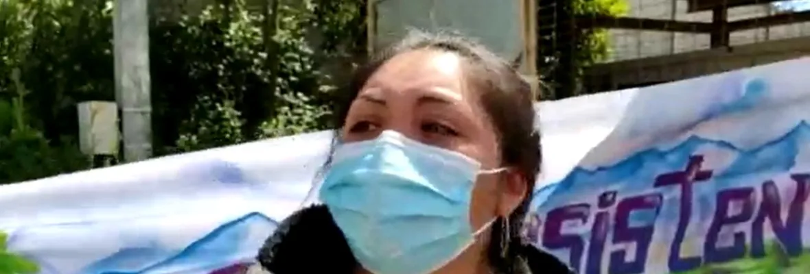 Pareja de Yordan Llempi, comunero asesinado por infantes de marina: "Él se encontraba en el patio de su casa cuando los milicos empezaron a disparar como locos"