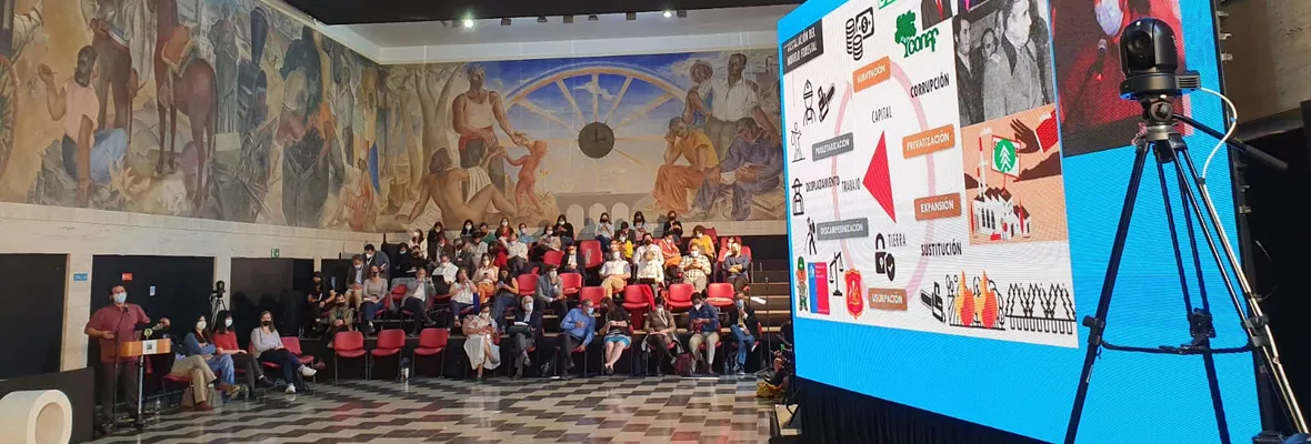 Primera sesión descentralizada de la Convención se desarrolló en Concepción con exposiciones de despojo forestal y amenaza de minería de tierras raras