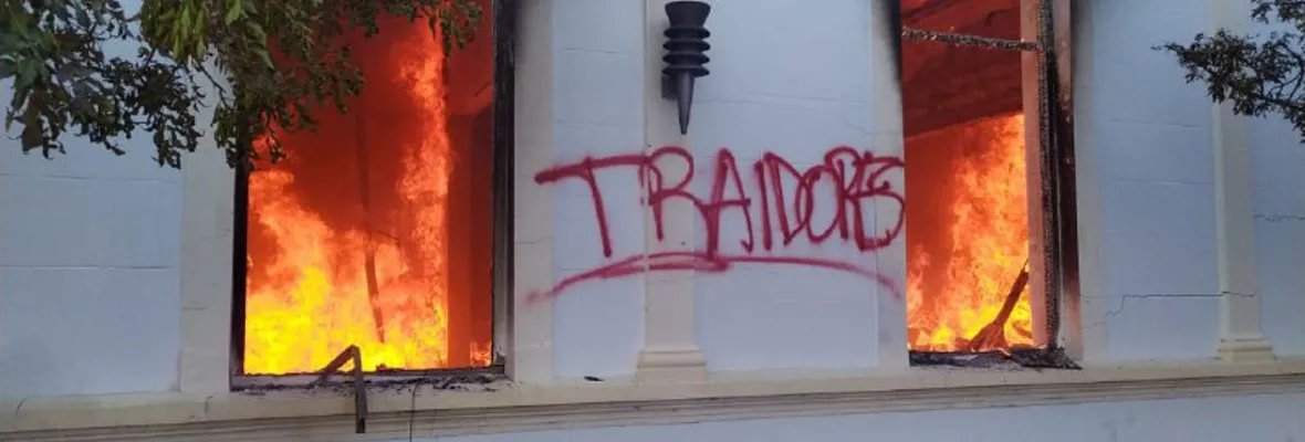 "Nos cagan a tiros": Intensas protestas en Chubut tras aprobación de proyecto que respalda avance de megaminería