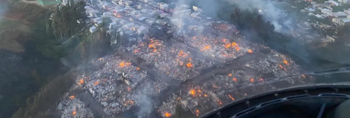 Tras devastador incendio forestal en Castro: Exigen salida de plana ejecutiva de CONAF