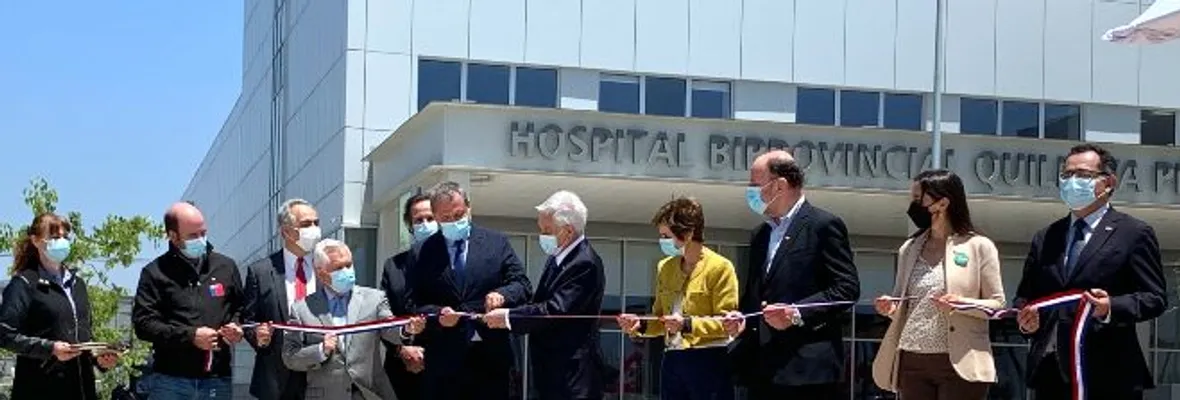 Hospital Biprovincial Quillota-Petorca sufrió inundación de un piso completo: Piñera lo inauguró hace un mes