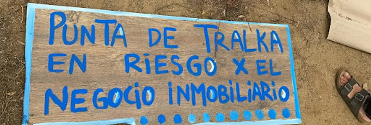 Comunidad de Punta de Tralca se oponen a loteo de parcela en sector que buscan declarar Santuario de la Naturaleza