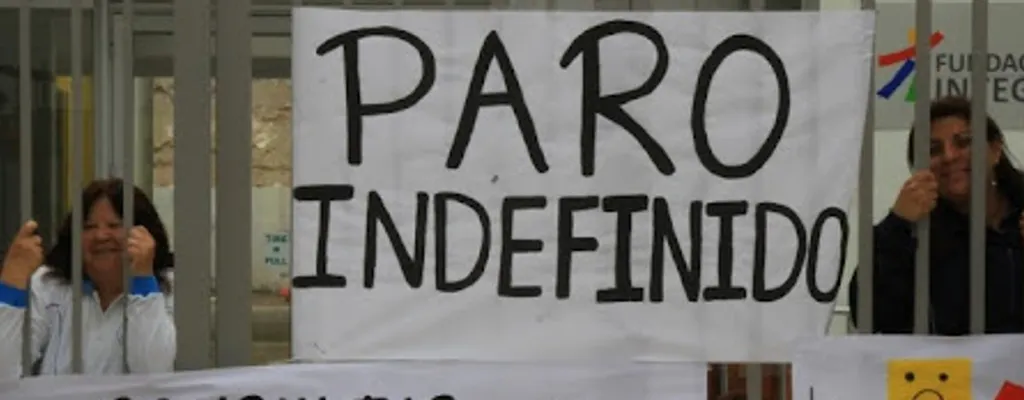Sindicatos de Fundación INTEGRA paralizaron a nivel nacional e indefinidamente tras negativa del Gobierno a garantías históricas