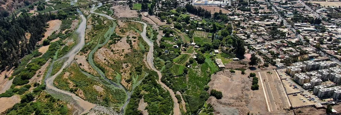 Declaran humedal urbano a tramo sur poniente del río Mapocho en la provincia de Talagante