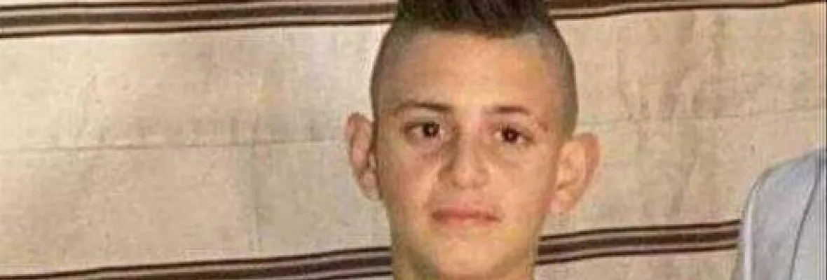Fuerzas de ocupación israelíes asesinan a niño palestino de 14 años en Cisjordania