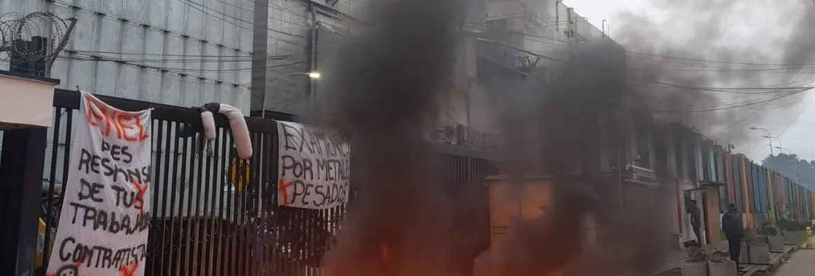 Trabajador de Bocamina inicia huelga de hambre tras diez días de intransigencia por parte de Enel