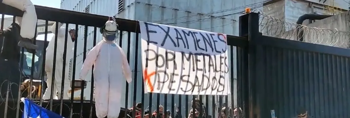 VIDEO| Trabajadores subcontratados que protestan en Bocamina II: "Somos la clase obrera que hemos trabajado todo este tiempo expuestos a agentes contaminantes"