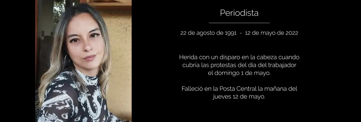 Declaración Pública Asociación de Medios Independientes de Chile sobre asesinato de Francisca Sandoval
