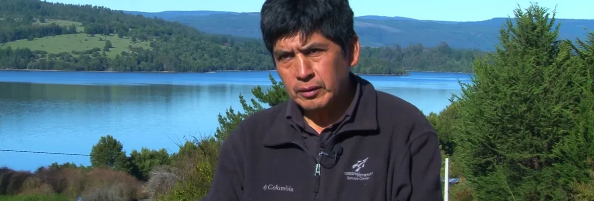 Exvocero de la CAM José Huenchunao: "No estoy de acuerdo cuando se habla del robo de madera, eso es parte de los recursos que tienen nuestras comunidades después de haber recuperado sus tierras"
